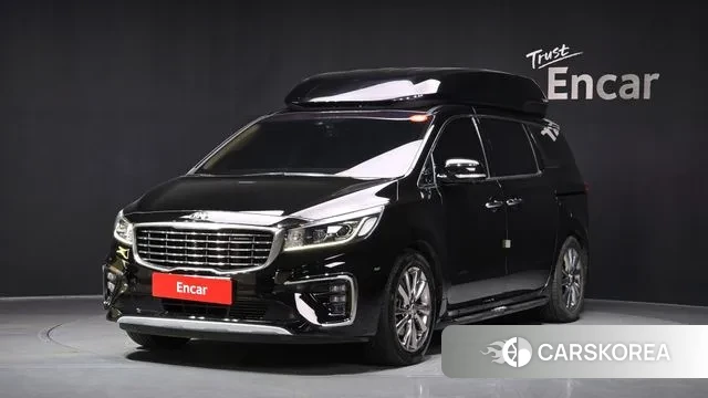 Kia The New Carnival 2019 Черный из Кореи