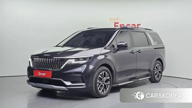 Kia Carnival 4th generation 2023 Серый из Кореи