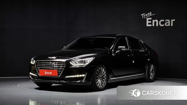 Genesis EQ900 2018 Черный из Кореи