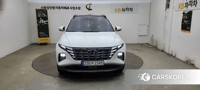 Hyundai Tucson (NX4) 2022 Белый из Кореи
