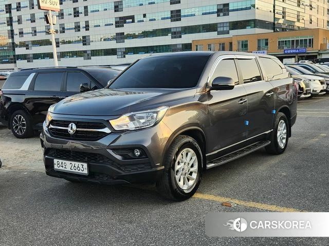Ssangyong Rexton Sports 2021 Серый из Кореи