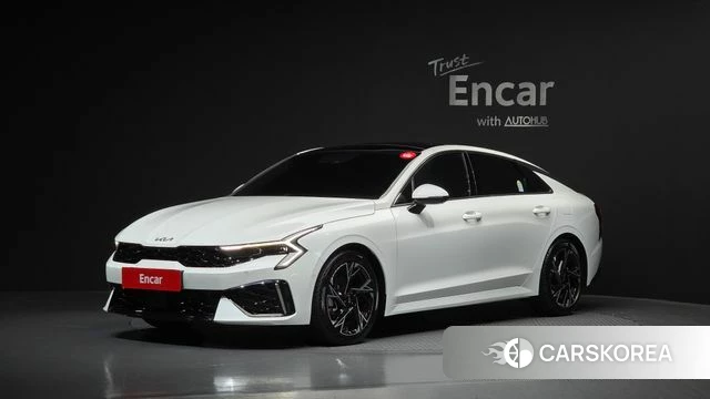 Kia The New K5 3rd generation 2023 Белый из Кореи