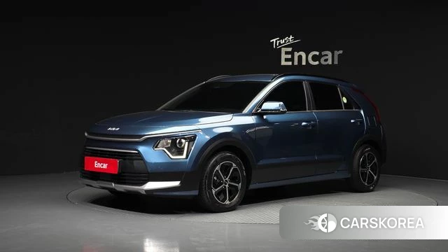 Kia Di Ol Nu Niro 2022 Синий из Кореи