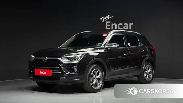 Ssangyong Beautiful Korando 2021 Черный из Кореи