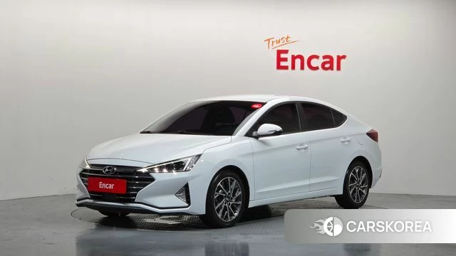 Hyundai The New Avante AD 2019 Белый из Кореи