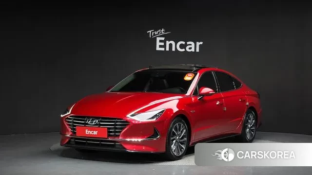 Hyundai Sonata (DN8) 2020 Красный из Кореи