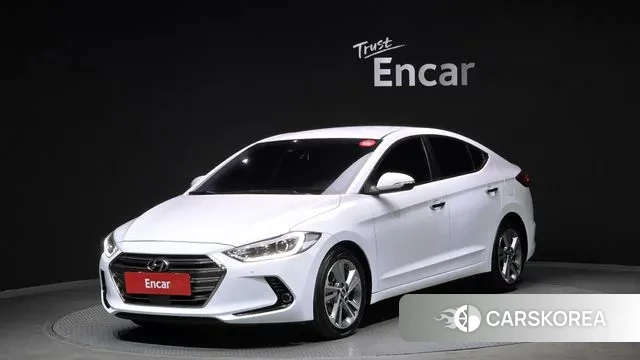 Hyundai Avante AD 2018 Белый из Кореи