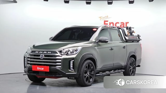 Ssangyong The New Rexton Sports Cannes 2022 Темно-зеленый из Кореи