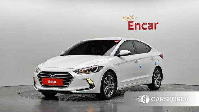 Hyundai Avante AD 2018 Белый из Кореи