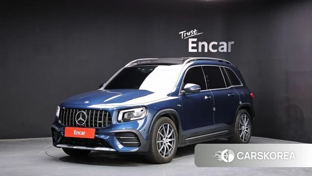 Mercedes-Benz GLB-Class X247 2022 Синий из Кореи