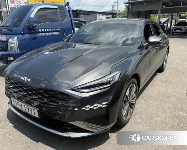 Kia K8 Hybrid 2024 Серый из Кореи