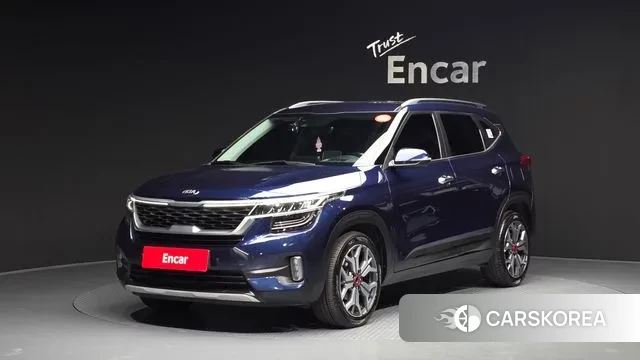 Kia Seltos 2019 Синий из Кореи