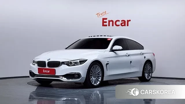 BMW 4 Series (F32) 2018 Белый из Кореи