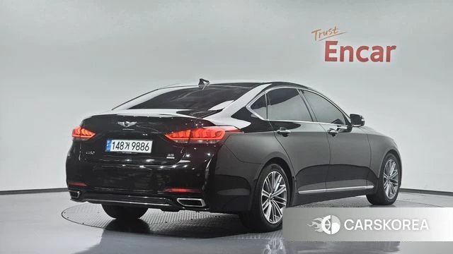 Genesis G80 2018 Черный из Кореи