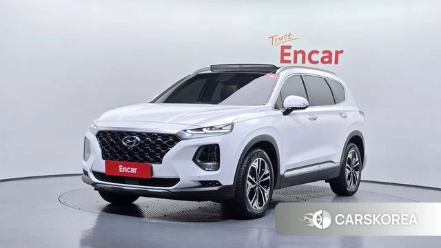 Hyundai Santa Fe TM 2019 Белый из Кореи