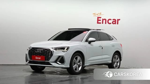 Audi Q3 (F3) 2022 Белый из Кореи