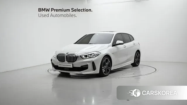 BMW 1 Series (F40) 2023 Белый из Кореи