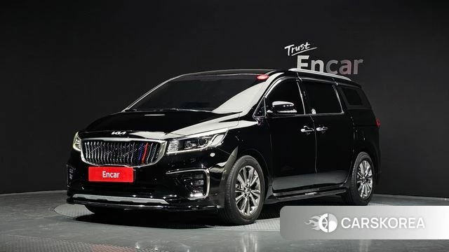 Kia The New Carnival 2019 Черный из Кореи