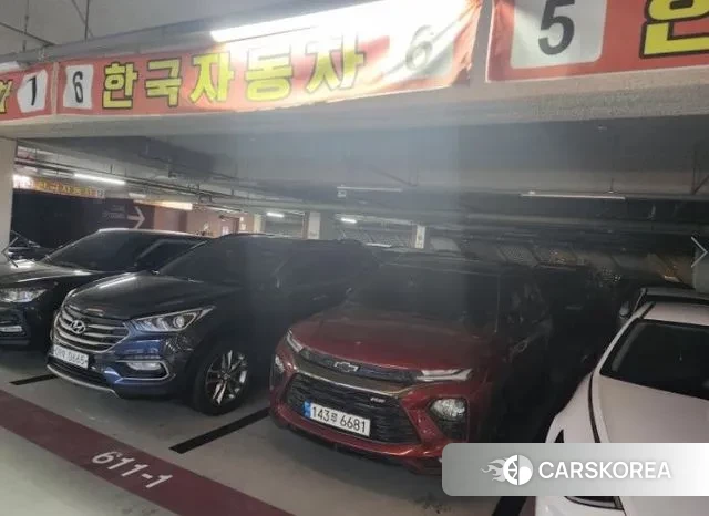 Chevrolet (GM Daewoo) Trailblazer 2021 Красный из Кореи