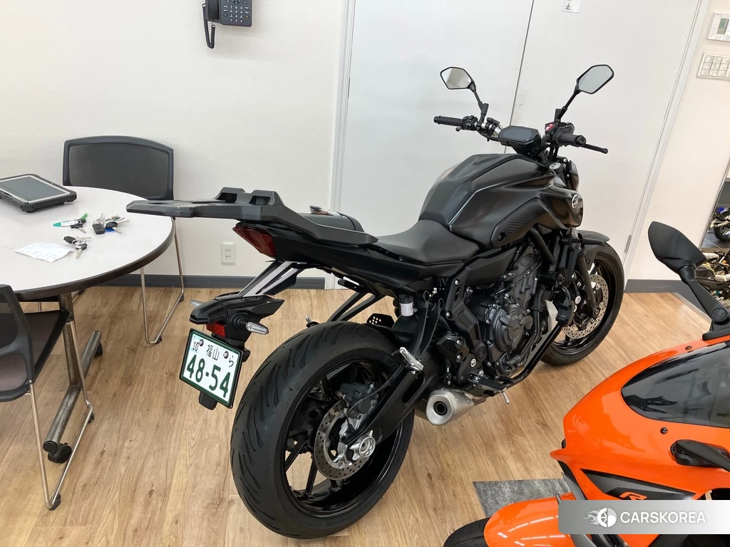 Проданный Yamaha MT-07 ABS 2022 из Японии, фото 2