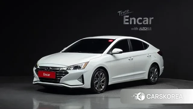 Hyundai The New Avante AD 2019 Белый из Кореи