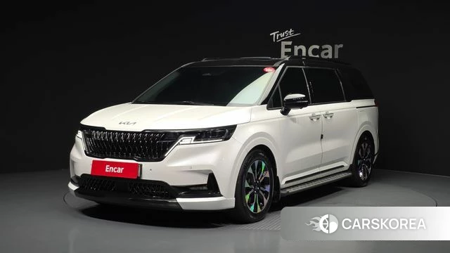 Kia Carnival 4th generation 2021 Белый из Кореи