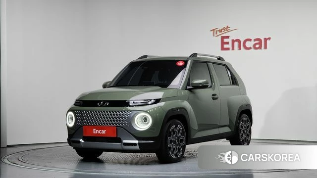 Hyundai Casper 2024 Темно-зеленый из Кореи