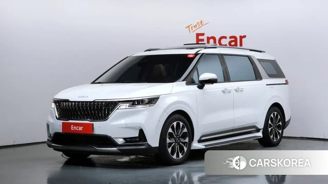 Kia Carnival 4th generation 2023 Белый из Кореи