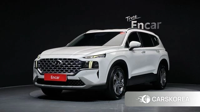 Hyundai The New Santa Fe 2021 Белый из Кореи