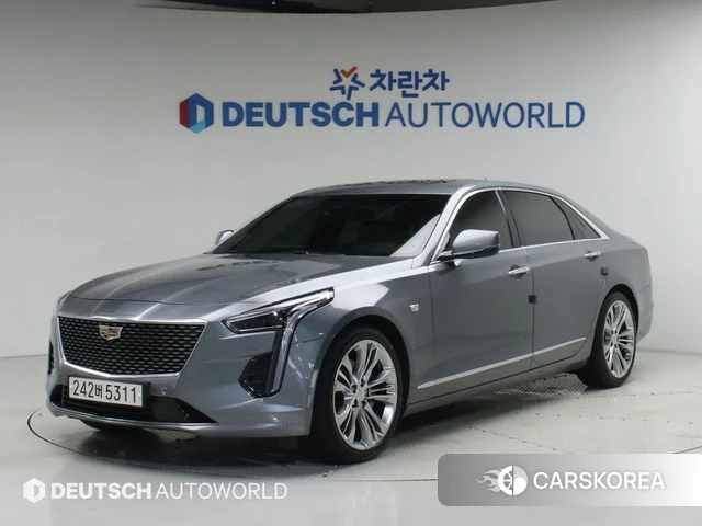 Cadillac CT6 2019 Серый из Кореи