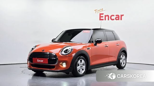 Mini Cooper 2019 Оранжевый из Кореи