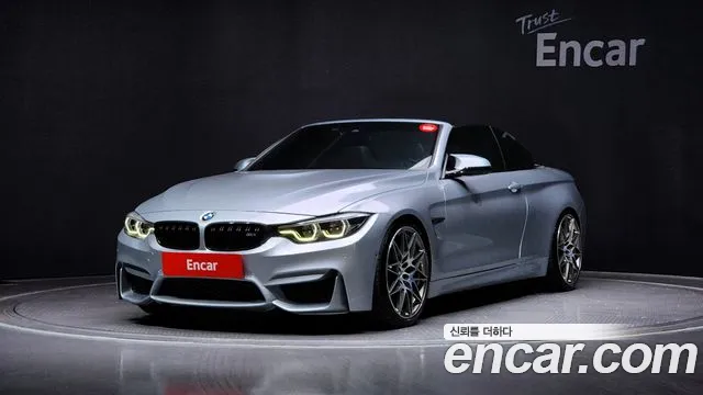 BMW M4 (F82) 2018 Серебристо-серый из Кореи