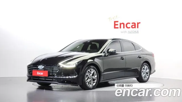 Hyundai Sonata (DN8) 2021 Черный из Кореи