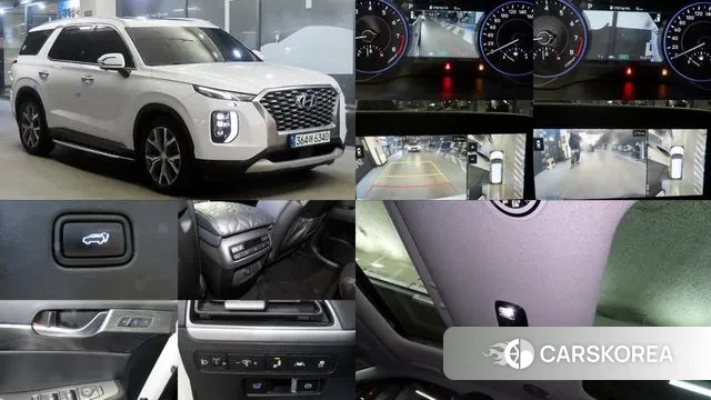 Hyundai Palisade 2021 Белый из Кореи