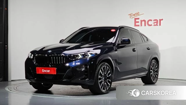 BMW X6 (G06) 2025 Черный из Кореи