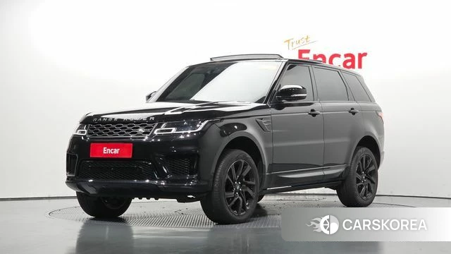 Land Rover Range Rover Sport 2nd Generation 2021 Черный из Кореи