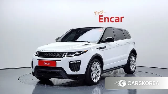 Land Rover Range Rover Evoque 2018 Белый двухцветный из Кореи