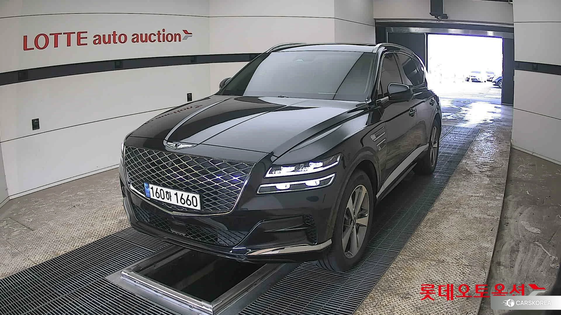 Hyundai GV80 2021 Черный из Кореи