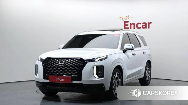 Hyundai Palisade 2022 Белый из Кореи