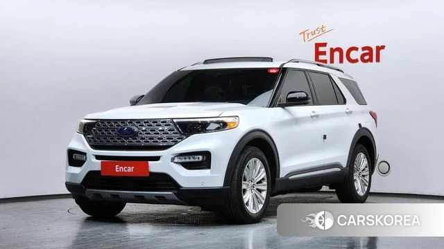 Ford Explorer 6th Generation 2019 Белый из Кореи