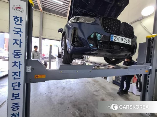 BMW X4 (G02) 2025 Синий из Кореи