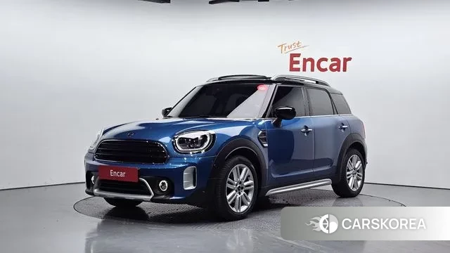 Mini Cooper Countryman 2022 Синий из Кореи