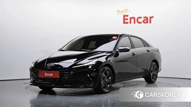 Hyundai Avante (CN7) 2022 Черный из Кореи