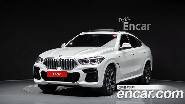 BMW X6 (G06) 2022 Белый из Кореи