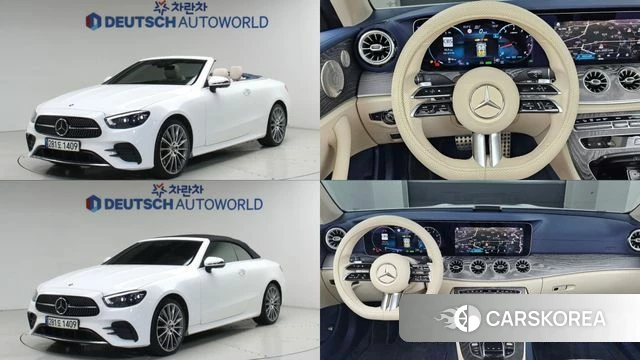 Mercedes-Benz E-Class W213 2021 Белый из Кореи