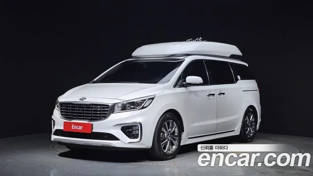 Kia The New Carnival 2019 Белый из Кореи