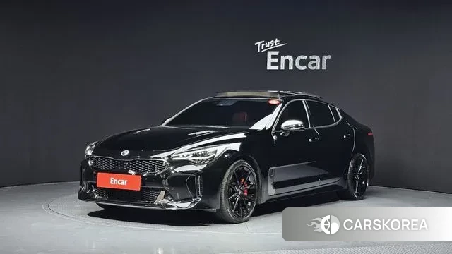 Kia Stinger 2019 Черный из Кореи