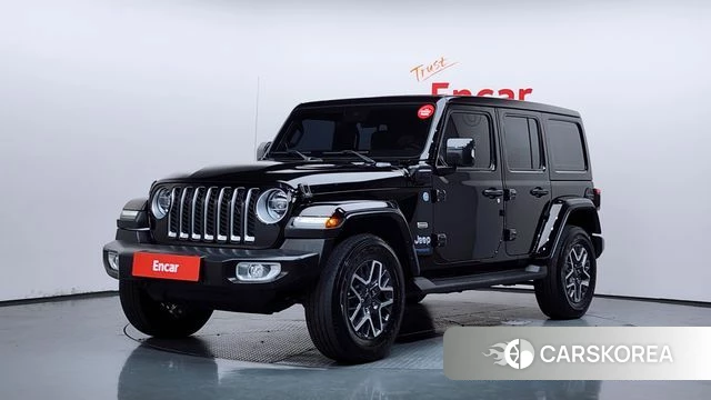 Jeep Wrangler (JL) 2022 Черный из Кореи