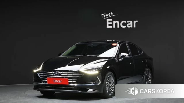 Hyundai Sonata Hybrid (DN8) 2023 Черный из Кореи