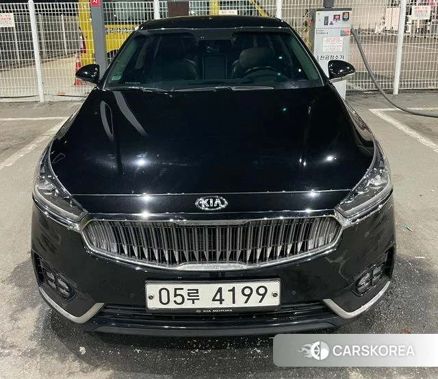 Kia Come New K7 2018 Черный из Кореи
